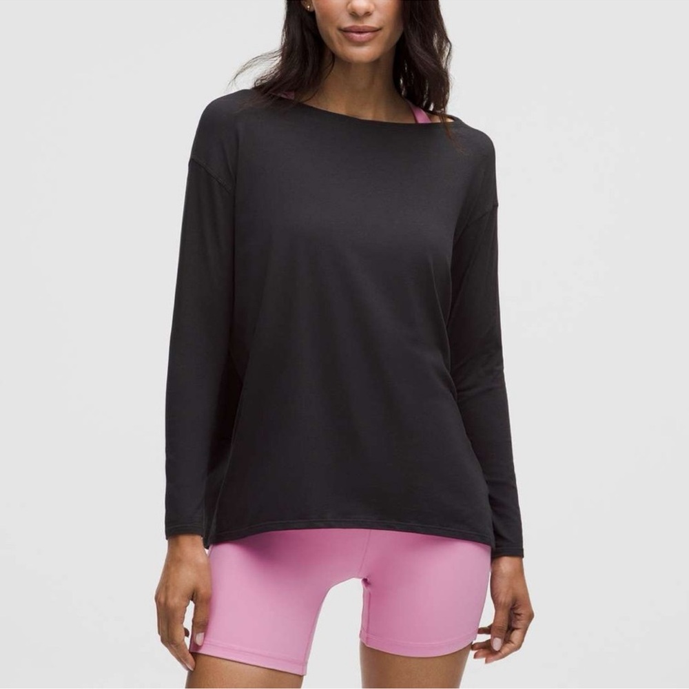 lululemon athletica Black Long Sleeve Top